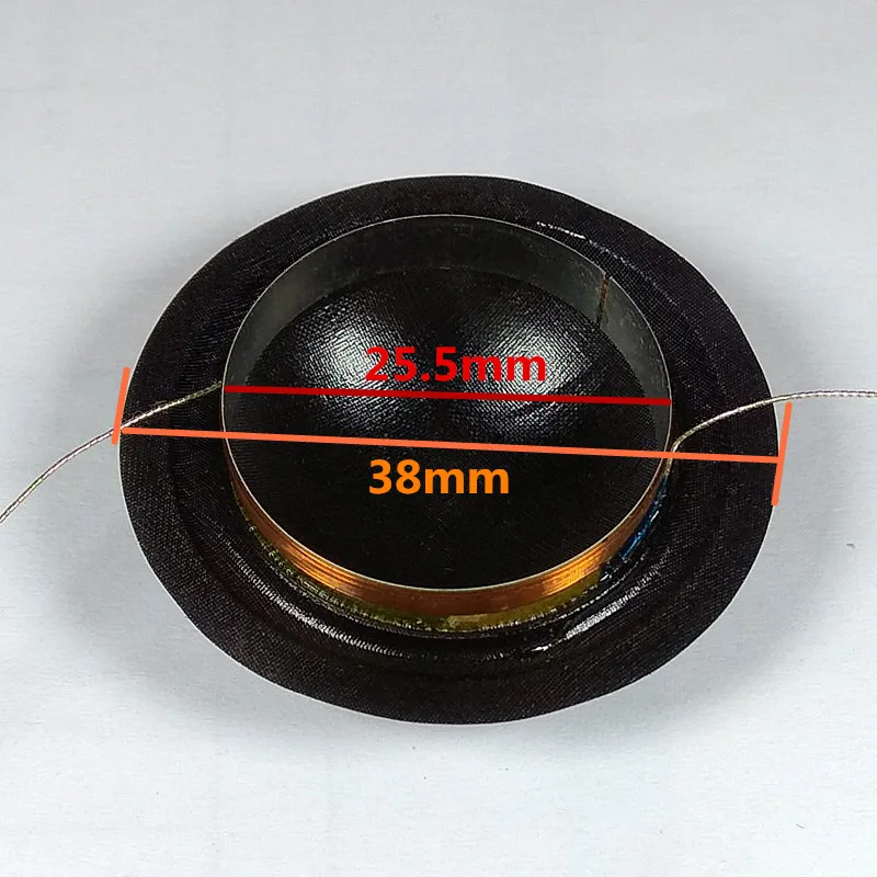 Finlemho твитер диафрагма для динамика твитер ремонт 25,5 мм катушка шелковая мембрана для домашнего кинотеатра Студия аудио HiFi динамик S2501