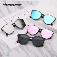Iboode/ новые детские солнцезащитные очки для мальчиков и девочек, детские солнцезащитные очки с кошачьим глазом, Anti-UV400, бегемоты, антибликовые очки, солнцезащитные очки