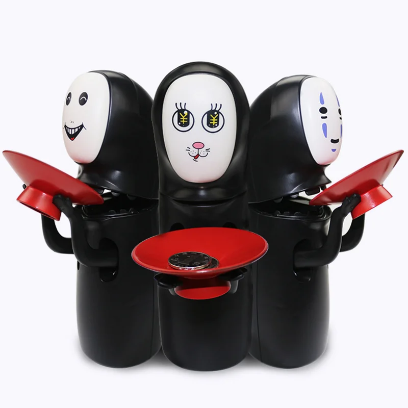  1 pcs Creative Piggy Bank No Face Male Hiccup Sound Money Coin Storage Bins Kids Toys Bank Money Sa