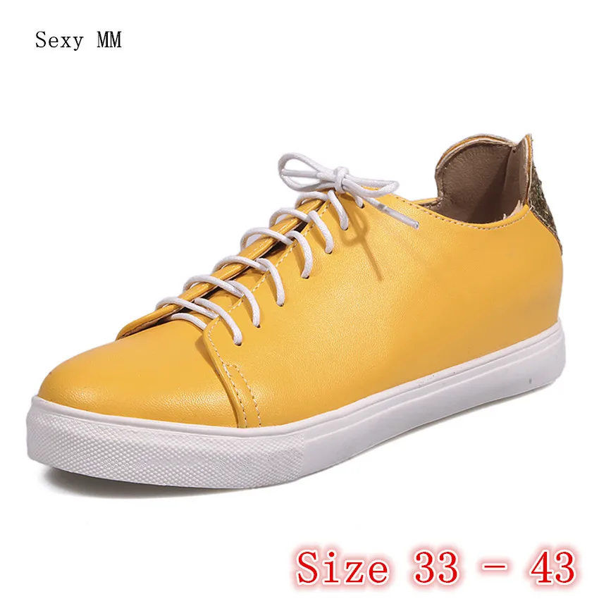 

Campus Student Lace Up Shoes Women Oxfords Shoes Loafers Flats Woman Casual Flat Shoes Small Plus Size 33 34 - 40 41 42 43
