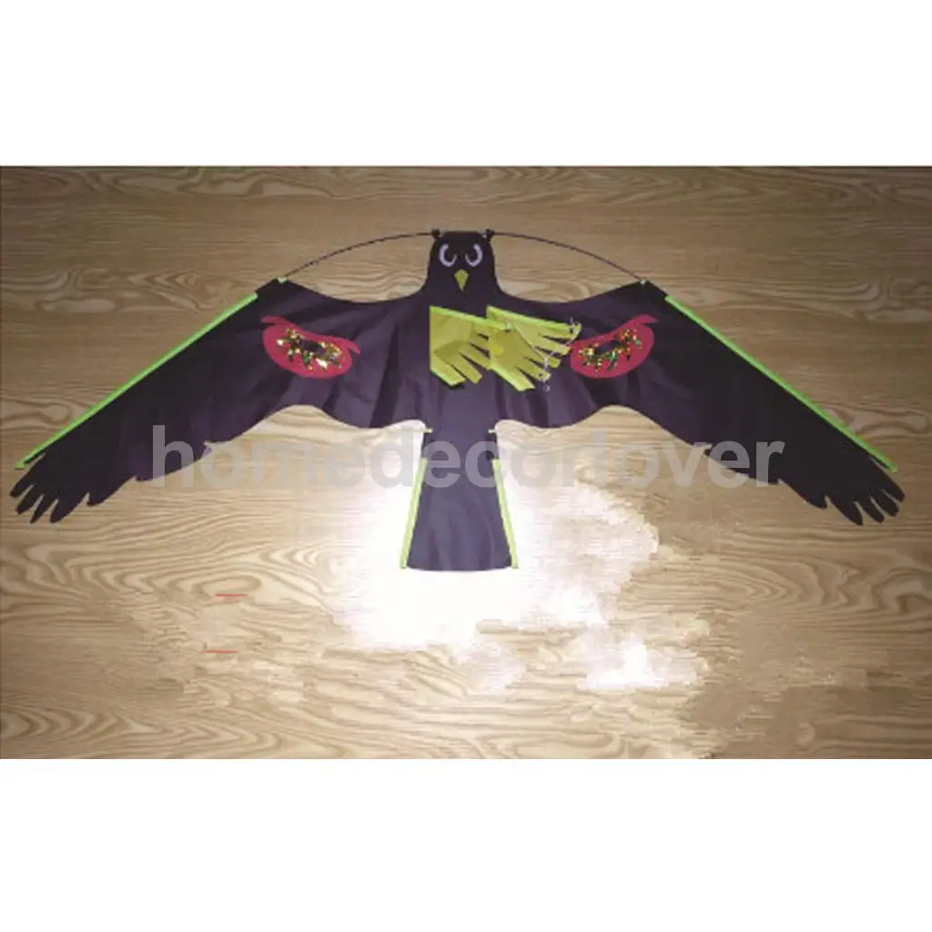 3 Kinds Hawk Kite Owl Bird Hunting Decoy Deterrent Repeller Garden Weed Pest Scarer Outdoor Kids Toys