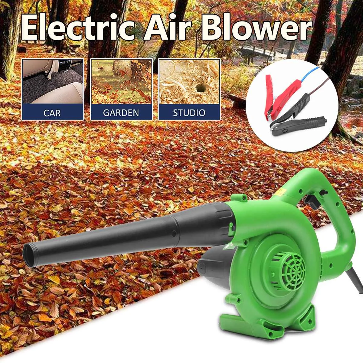 

1200W Air Blower Portable Electric Handheld Garden Leaf Collector Car Computer Dust Cleaner Air Leaf Blow Remover Machine