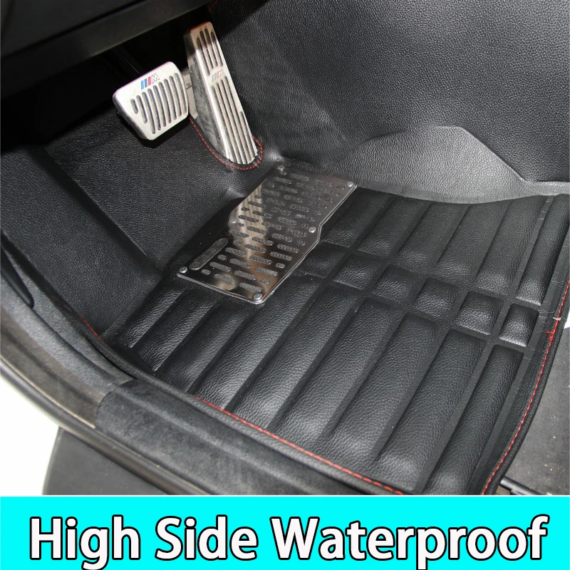 

SUNNY FOX Car floor mats for BMW 3/4/5/6/7 Series M3 X1 X3 X4 X5 X6 Z4 5D car-styling all weather carpet floor liner