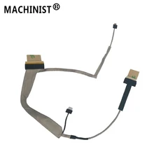Tela de vídeo fio flexível para toshiba l500 l500d l505 l505d com câmera portátil lcd led lvds display fita cabo dc02000s800(China)
