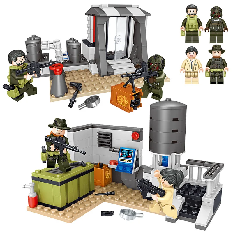 2pcs/combo boys child DIY Toy PUBG game legoing Model Building kits Blocks Toy Kids Birthday Gift model building kits DIY toys 2pcs/combo boys child DIY Toy PUBG game legoing Model Building kits Blocks Toy Kids Birthday Gift model building kits DIY toys