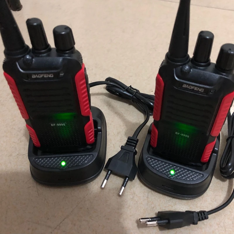 Baofeng 999s walkie talkie portable ham CB radio for hunting 400 470mhz