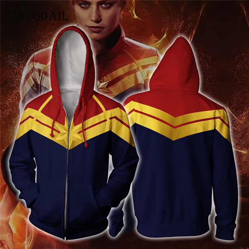 Men and Women Zip Up Hoodies The Avengers Endgame Hooded Jacket Superheroes Battle Suit Sweatshirt Streetwear Cosplay Costume
