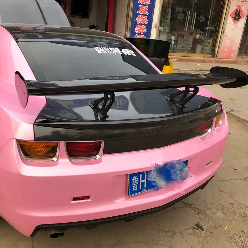 Carbon fiber Car Rear Roof Trunk Spoiler Wing For 2010 2011 2012 2013