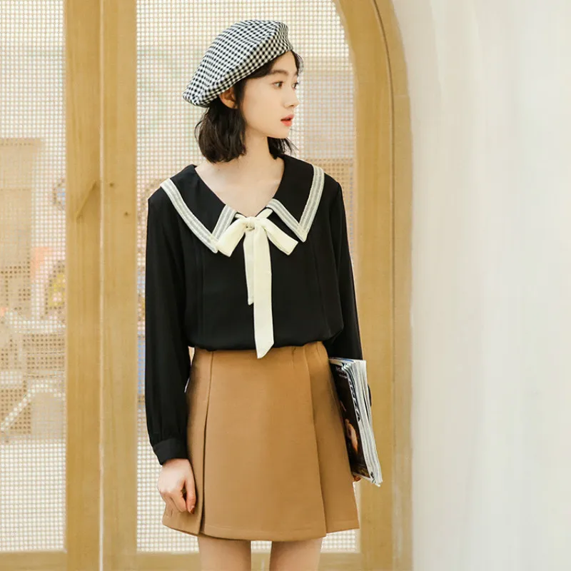 women-chiffon-shirt-spring-summer-long-sleeve-bowknot-blouse-top-student-girl-korean-sweet-chic-elegant-preppy-style-tops-h9164