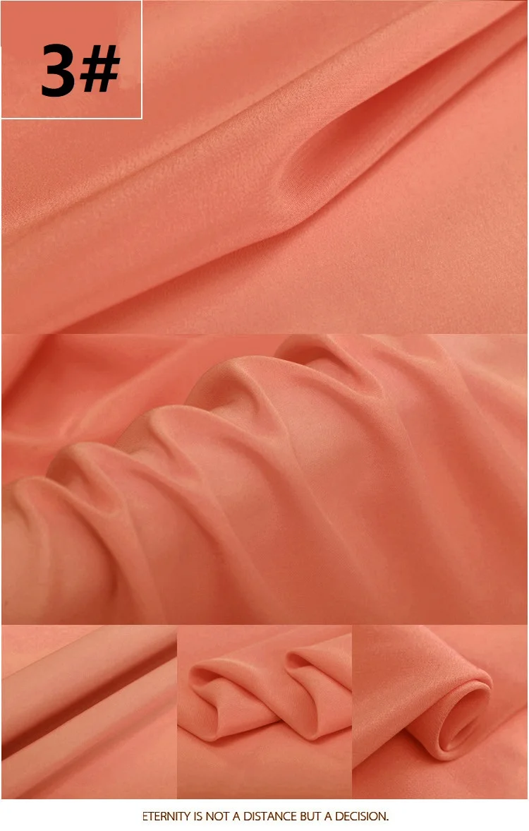 Чистый шелк ткань шелк креп летняя ткань платье прохладное лето ткань Защита окружающей среды ткань натуральный шелк Проте