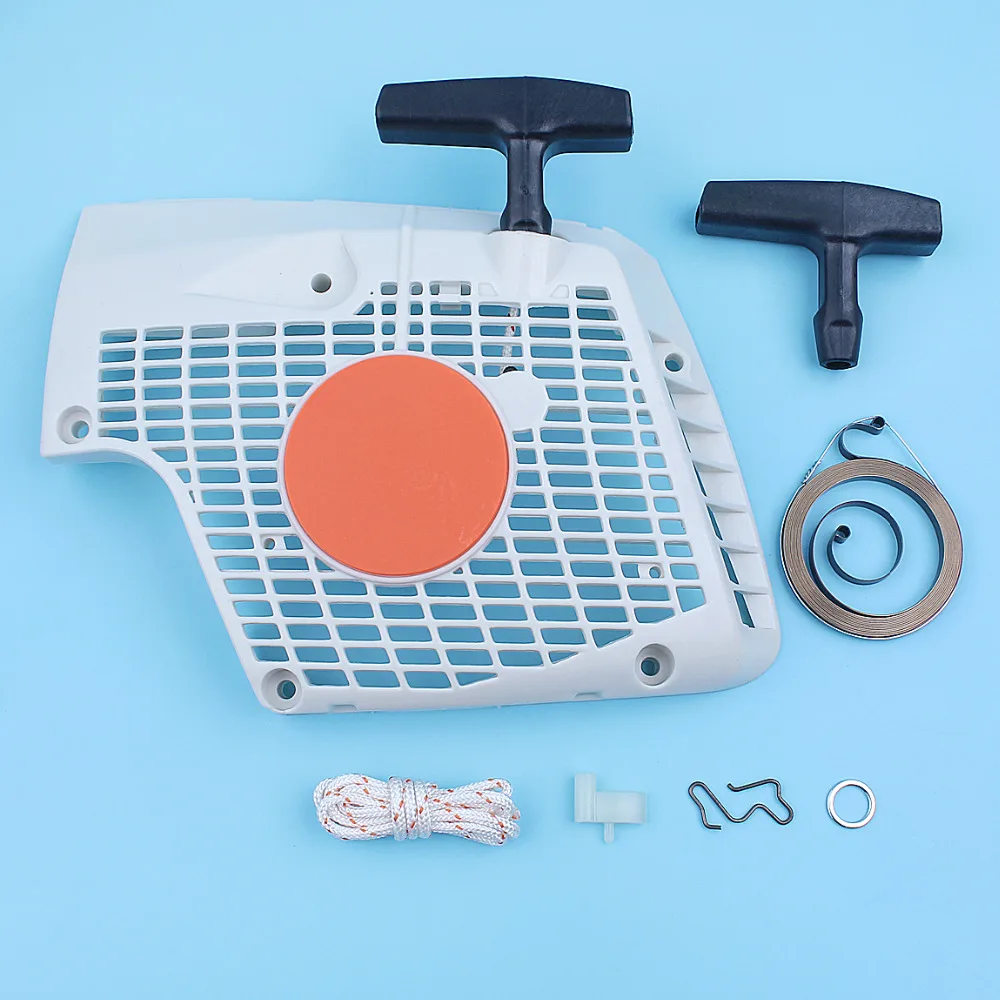 Recoil Starter Assy Spring Pawl Rope Grip Kit For Stihl Ms270 Ms280