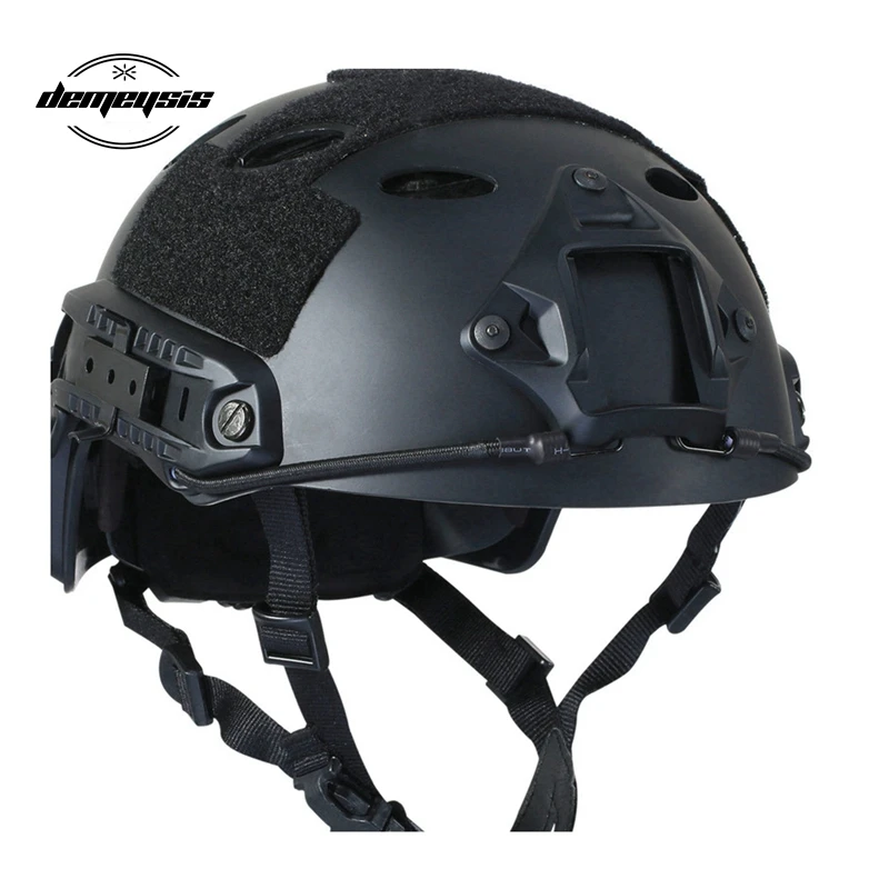 

Tactical Combat Helmet Airsoft PJ CS Airsoft Paintball Base Jump Protective Helmet 54-62cm Protective Paintball Wargame Helmet