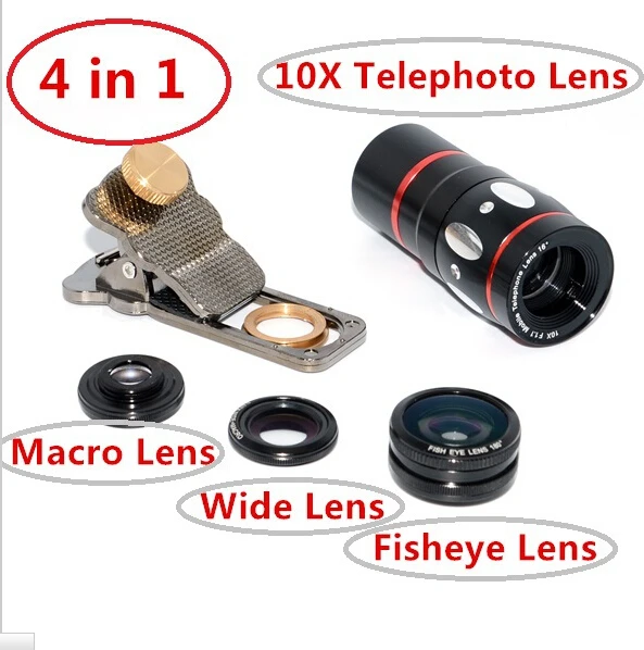 bilder für Universal katze clip 4 in 1 10X Zoom Teleskop teleobjektiv Lupe Mit Stativ Für handy und tablet bilder für Universal katze clip 4 in 1 10X Zoom Teleskop teleobjektiv Lupe Mit Stativ Für handy und tablet