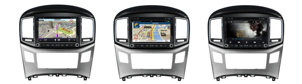 Clearance Car Android System RockChip PX5 1080P IPS LCD Screen For Hyundai H100 2016~2019 DVD Player GPS Navigation 1