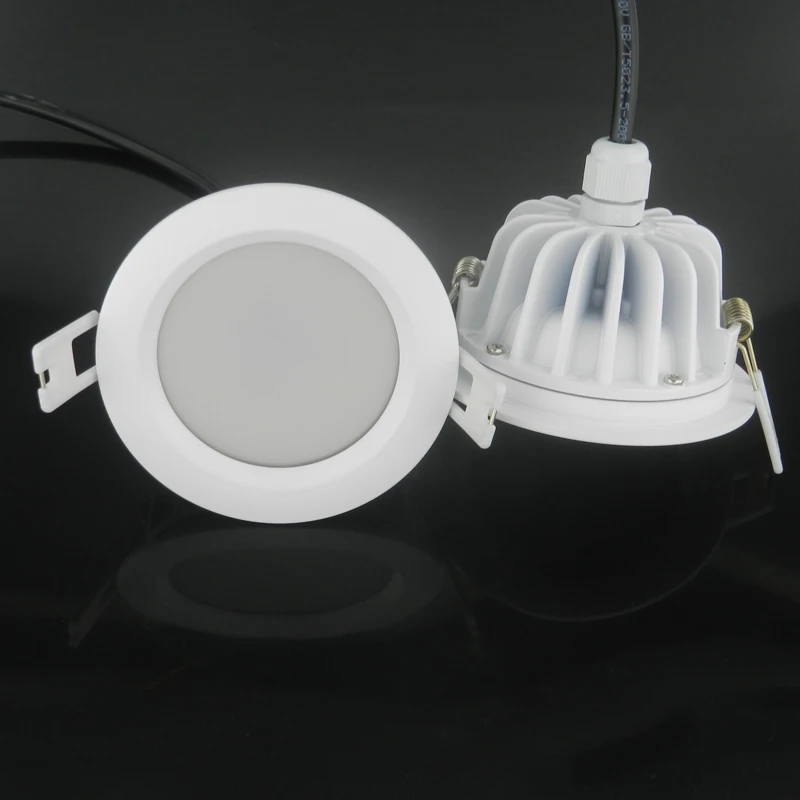 Buy Round Waterproof IP65 AC 220V 7W/10W/12W/15W