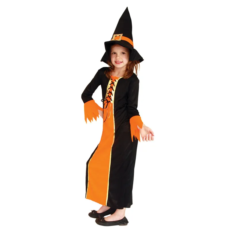 Новое поступление, вечерние костюмы на Хэллоуин для детей костюм ведьмы для косплея для девочек костюм на Хэллоуин вечерние ведьмы Пурима и карнавала