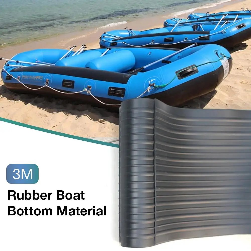 

300x20cm Thick Anti-scratch Anti-wear Material Paste Bow Bottom Anti-collision Strip For Fishing Boat Dinghy Rubber Boat Protect