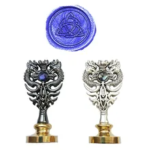 Звезды узел индивидуальная восковая печать штамп Металл Дракон ручка сургуч комплект печатей Подарочный винный набор посылка Свадебные Приглашения конверт