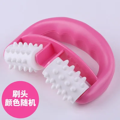 

roller 1pc Blue D Type Fat Control Roller Massager Cellulite Leg Abdomen Neck Buttocks Fast Anti Cellulite Face Lift Tools