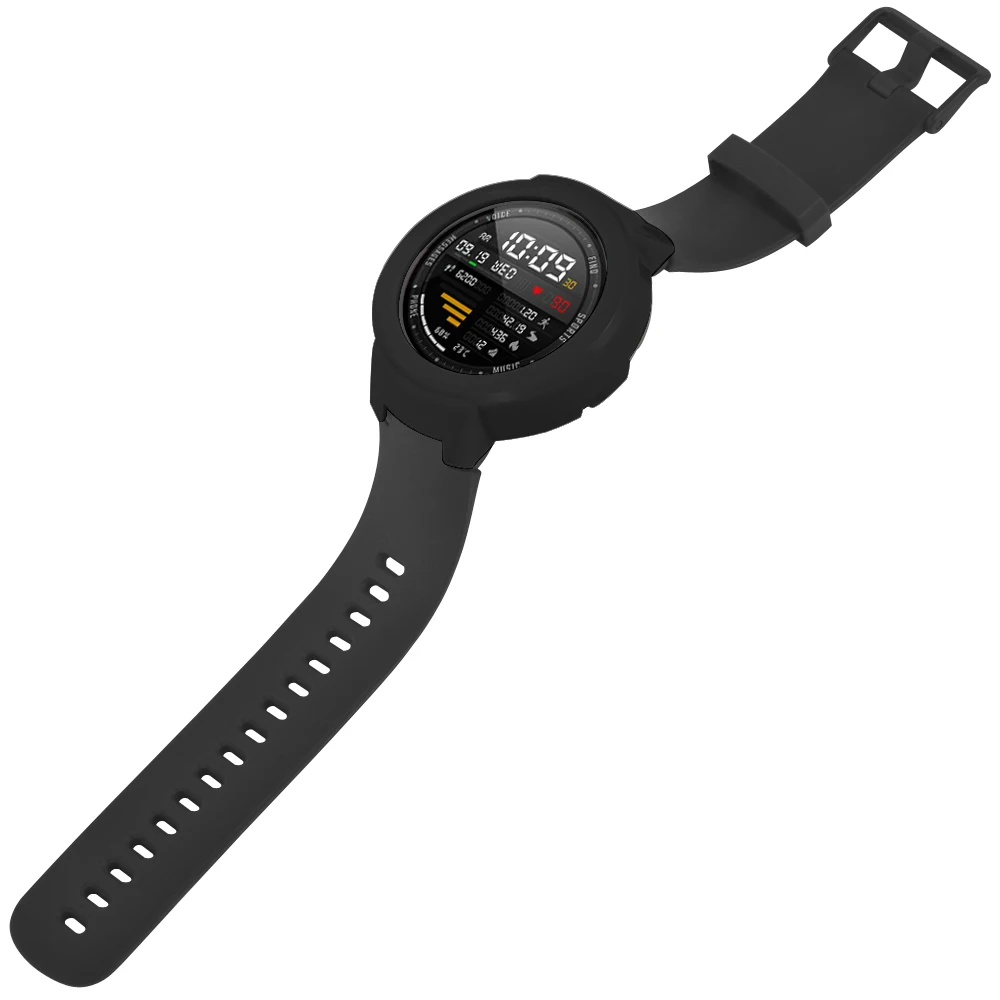 Тонкий чехол для ПК защитная рамка оболочка для Xiaomi Huami Amazfit Verge 3 часы красочные замена протектор для часов чехол