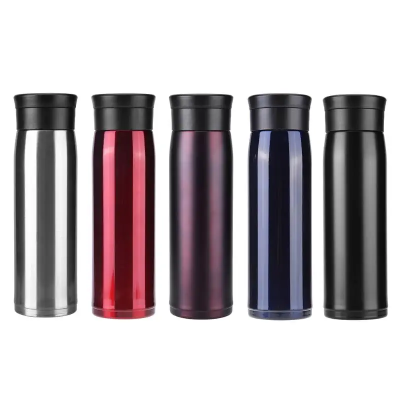 

550ml Stainless Steel Tumbler Bottles Vacuum Flask thermo Water Bottle Fashion Travel Tea Coffee Glass Water Vacuum Bottles