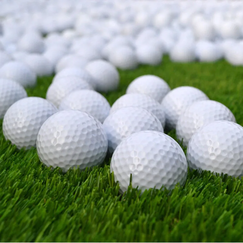 10 шт. мяч для гольфа из ПУ пены выдалбливают спортивные тренировка, теннис белый Golfball круглые тренировочные аксессуары для гольфа