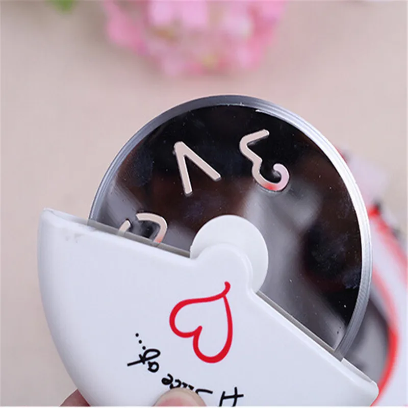 A Slice Of Love Stainless Steel Pizza Cutter Wheel Round Shape Pizza Fondant Pastry Knife Wedding Supplies Pizza Tools
