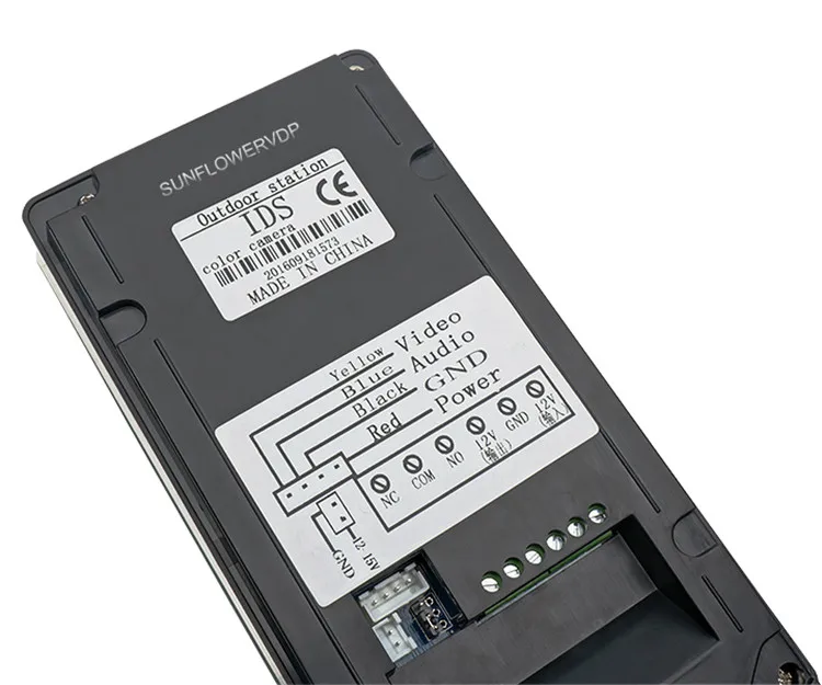 8 Гб SD карты видеодомофоны с запись 2 единицы 7 "цвет мониторы Клавиатура RFID дома домофонный дверной звонок + дистанционное управление 1V2