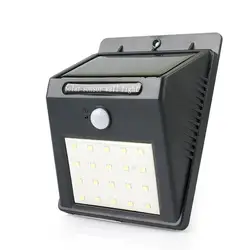 LightInBox движения сенсор детектор бра водостойкие патио желоба забор лампы солнечные настенный ночник яркий