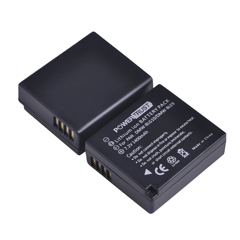 2 шт. DMW-BLG10 DMW BLG10 DMW-BLE9 BLE9 BLE9E батарея для камеры+ ЖК USB двойное зарядное устройство для Panasonic Lumix DMC GF6 GX7 GF3 GF5 GX80