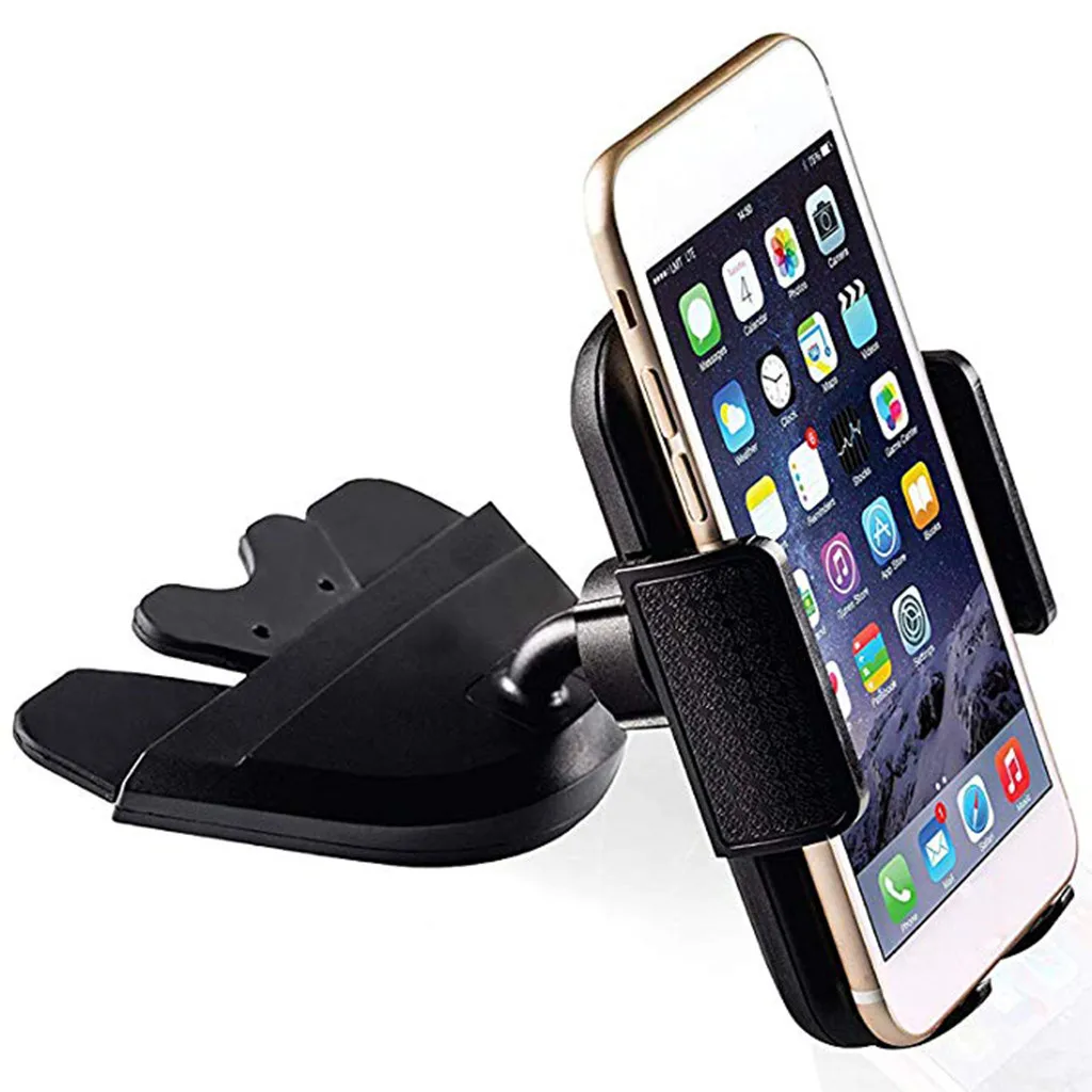 360 Universal PAuto Holder CD Player Cradle Mount For Mobile Smart Phone 1127in Mobile Phone