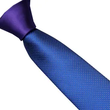 LAMMULIN мужские галстуки для костюма модный дизайн Фиолетовый Узел контрастный синий с серебряные точки шейный платок, тонкий галстук 6 см Gravats Corbata Cravat