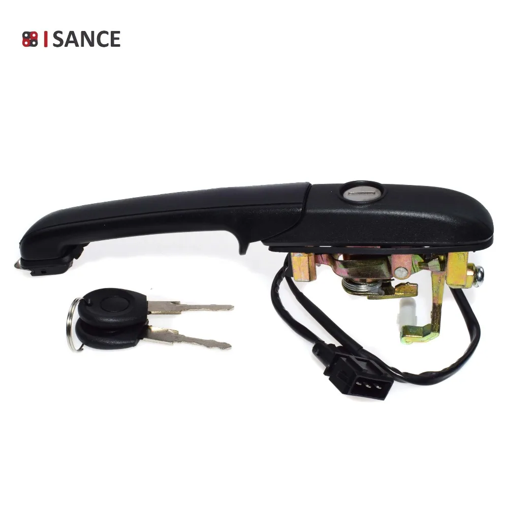 ISANCE Outside Door Handle With Key Front Right For VW Passat GLX TDI GLS 2.8L 1995 1996 1997 3A0837208C / 3A0 837 208 C | Автомобили и