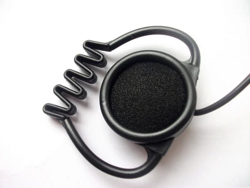Linhuipad Free shipping by post 2pcs lot economical Mono Hook Earphones
