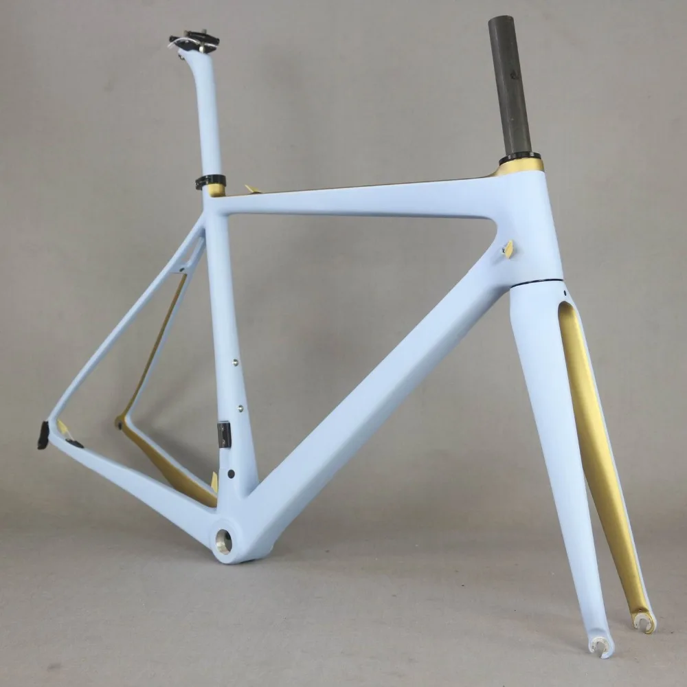 Супер легкий карбоновый дорожный велосипед рама, T1000 велосипедная углеродная рама fm686. Выбор расцветки дорожный каркас