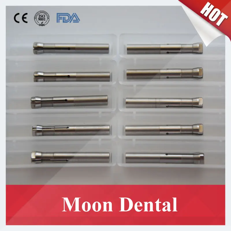 

Top-sale 6 Pieces SAESHIN 2.35/3.0/3.175mm Collet Chuck(Three Spring) for Micromotor Handpiece Dental Lab Micromotor Accessories