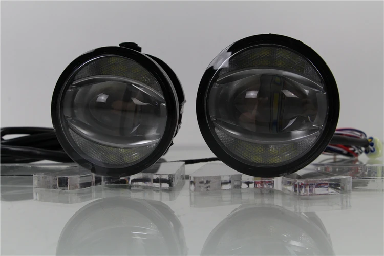Автомобильный Стайлинг дневного света для Infiniti QX60 светодиодный противотуманный фонарь Авто Ангел глаз противотуманная фара светодиодный DRL высокий и низкий луч Быстрая
