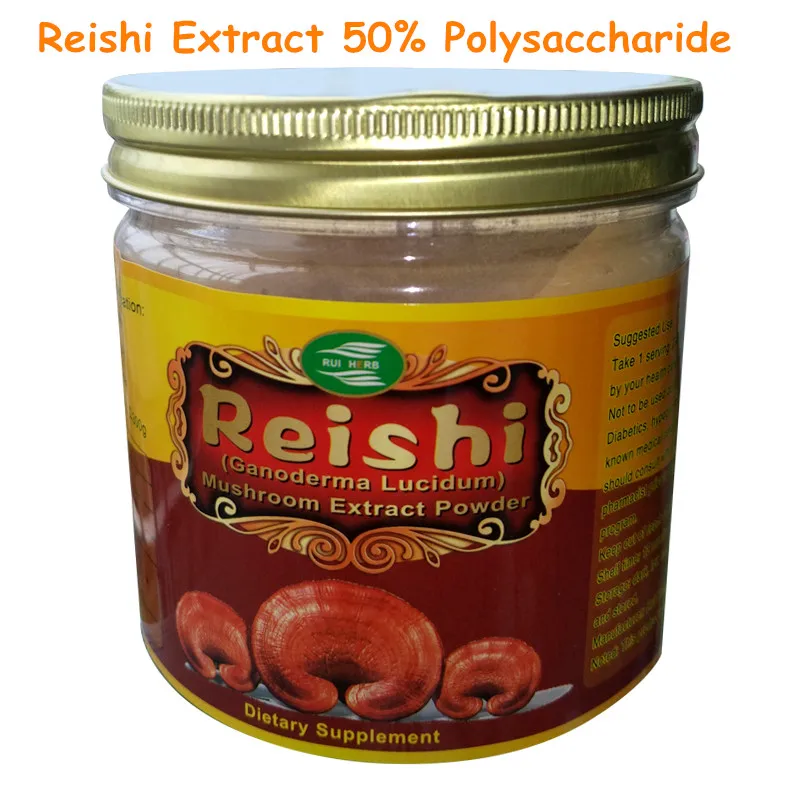

200gram Reishi/ Lingzhi/ Ganoderma Lucidum 50:1 Extract 50% Polysaccharide Triterpenoids>10% free shipping