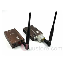 Дальний беспроводной приемопередатчик 1,3 ГГц 7000 МВт 7 Вт Видео Аудио передатчик приемник CCTV передатчик Сделано в Тайване