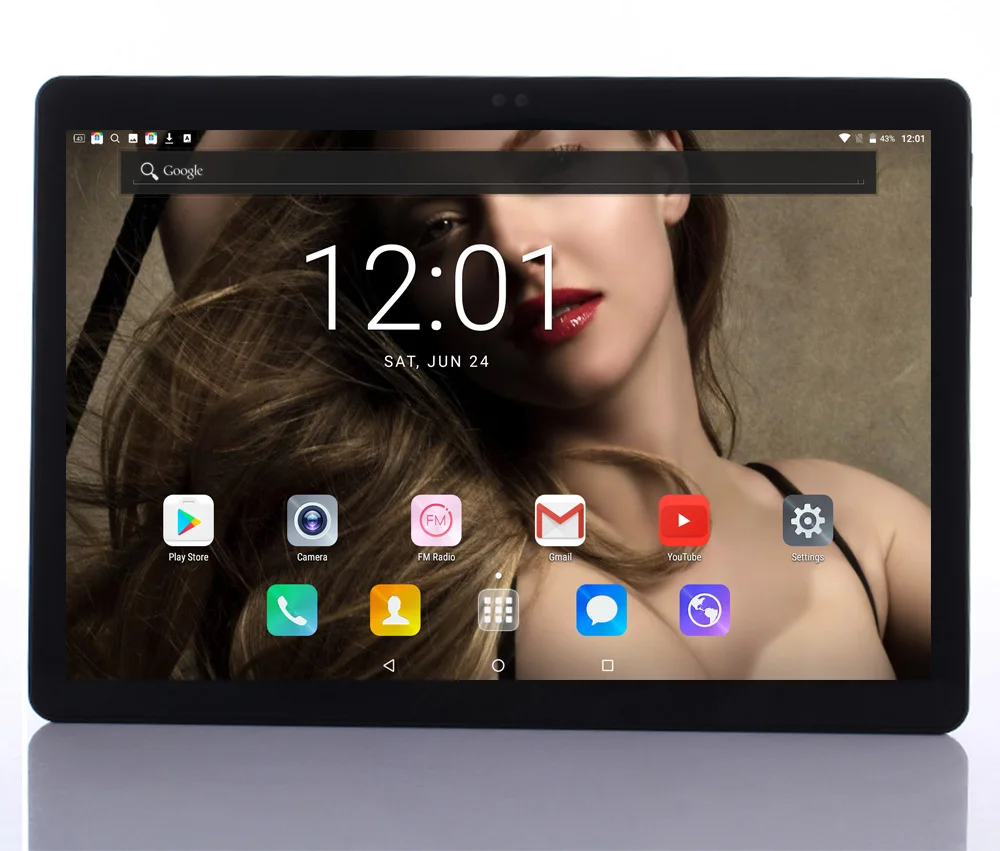 

2018 Newest 2.5D Tempered Glass Android 7.0 Deca Core 10 inch Tablet PC 4GB RAM 64GB ROM 8MP WIFI GPS 4G LTE 1920X1200 Screen