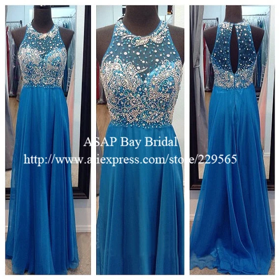 tank top prom dress