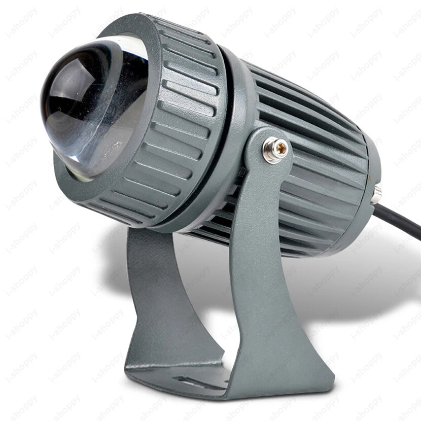 

10W LED Outdoor Waterproof Wall Explore Light Remote Spotlight Laser Gun Lamp Fixture Roof Square Landscape