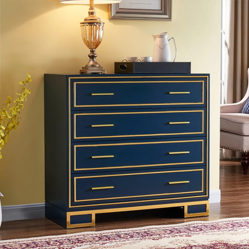 

European villa furniture design luxury custom size sideboard