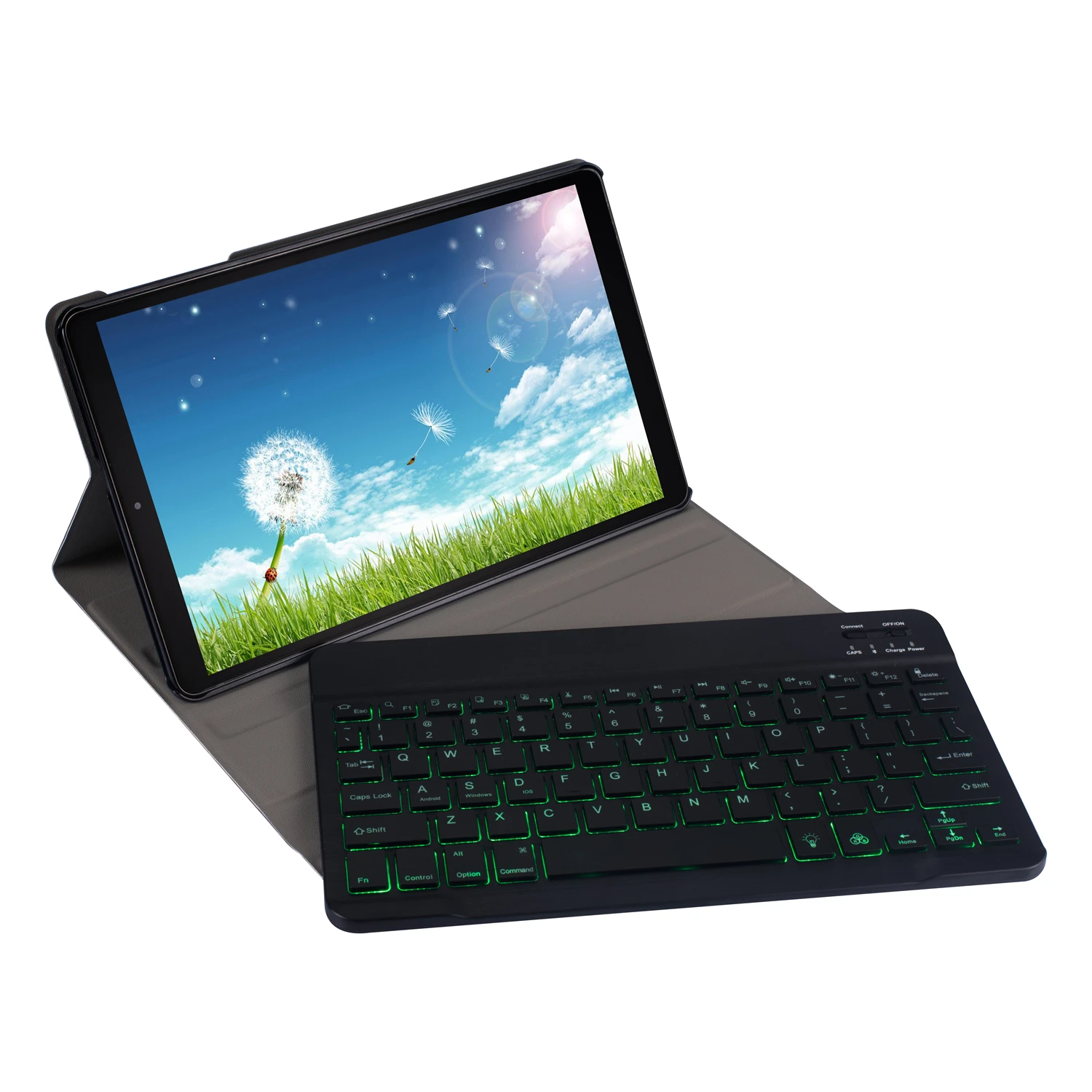 Bluetooth планшет с подсветкой Клавиатура с магнитной кожаный чехол 10 М беспроводная Рабочая клавиатура для samsung Tab A 10,1 SM-T510 T511