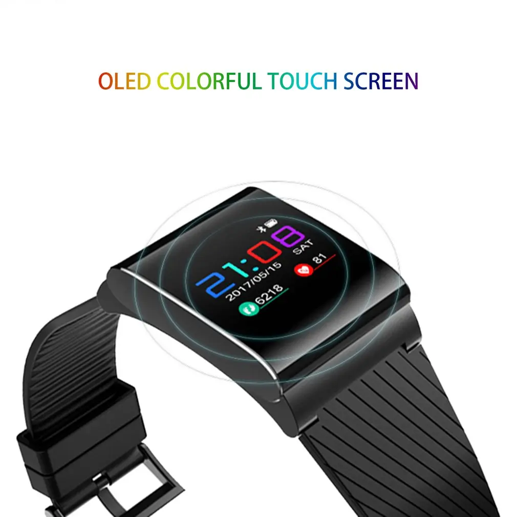 

X9Pro Colorful OLED Bluetooth Smart Wristband Blood Pressure Heart Rate Monitor Fitness Pedometer Sports Watch
