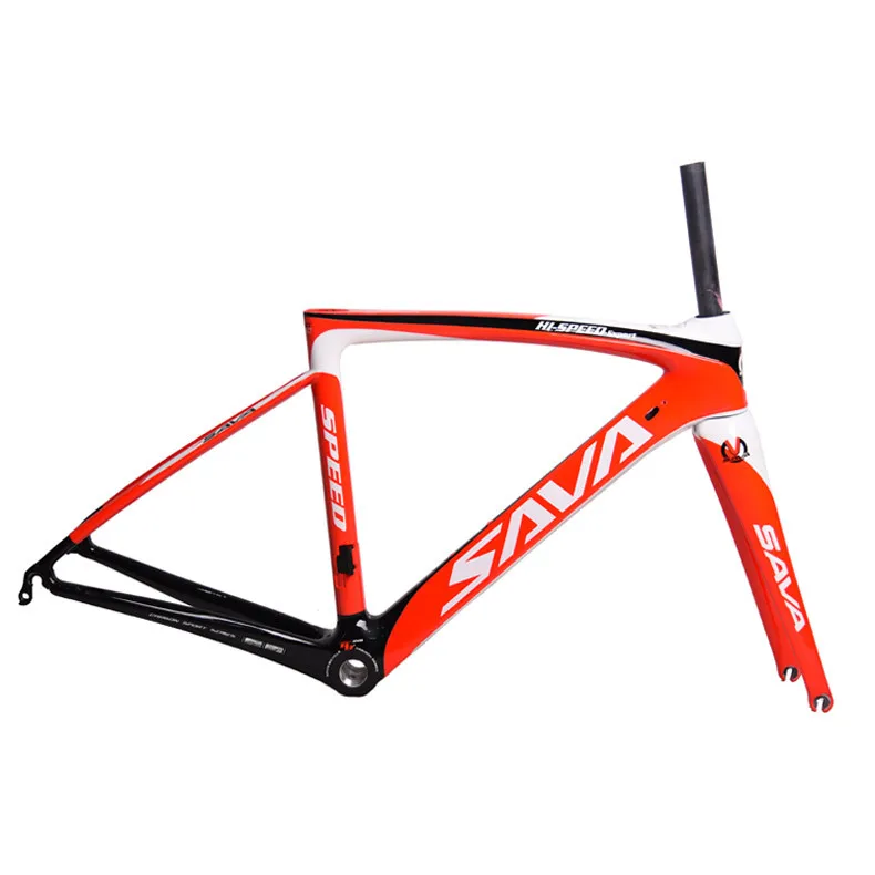 Top SAVA T800 Carbon Road Frame 700C Road Bike Frame Carbon 1050g Road Bicycle Bike Frame 48cm/50cm/52cm with Carbon Fork + Seatpost 3 Top SAVA T800 Carbon Road Frame 700C Road Bike Frame Carbon 1050g Road Bicycle Bike Frame 48cm/50cm/52cm with Carbon Fork + Seatpost 3