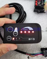 Electric Bicycle LED Display Control Panel Automatic Cruise Waterproof Connector Bike Computer Speedometer Mount Bikes Accessory 3