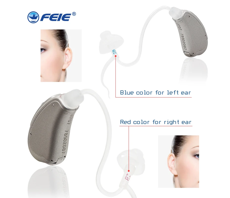 

2PCS/lot auditory apparatus Digital Programmable Hearing Amplifier Hearing Aid Do it yourself for Hearing Care MY-19S freeship