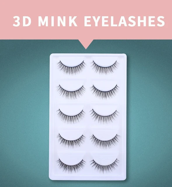 2019 5 Pairs Natural false eyelashes thick 3d mink lashes short black soft mink eyelashes makeup eyelash extension faux lashes cheap HBZGTLAD Strip Lashes Synthetic Hair 1cm-1 5cm Plastic Cotton Band Full Strip Lashes Natural Long Hand Made 1box 5pair 2019 5 Pairs Natural false eyelashes thick 3d mink lashes short black soft mink eyelashes makeup eyelash extension faux lashes cheap HBZGTLAD Strip Lashes Synthetic Hair 1cm-1 5cm Plastic Cotton Band Full Strip Lashes Natural Long Hand Made 1box 5pair