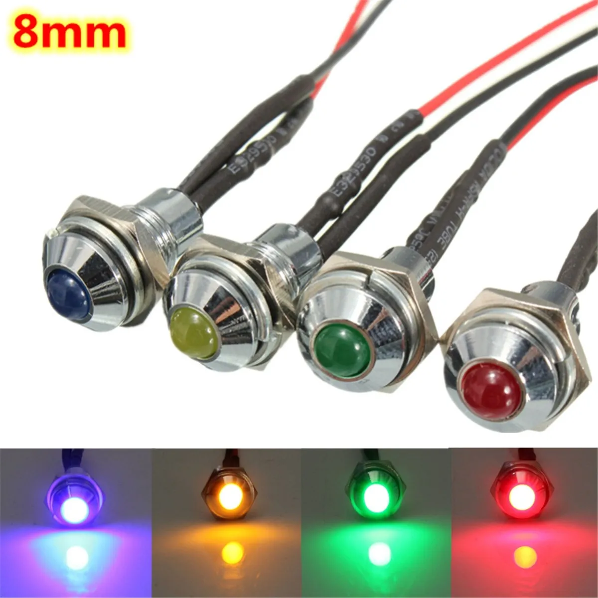 индикатор кольцевой d=12mm 5-12v красный led1. сигнальные лампы автомобиля. сигнальная лампа 12 вольт. сигнальные лампы автомобиля. сигнальные лампы автомобиля.